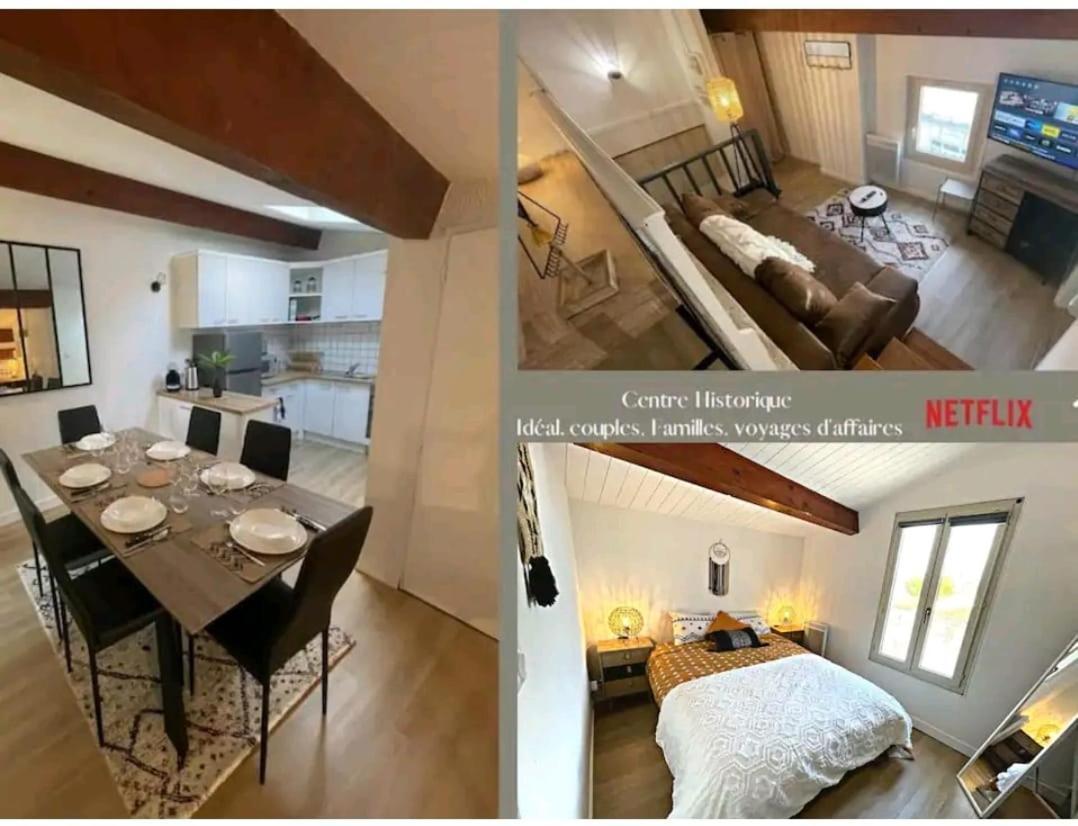Le Loft Berbere - Ideal Couples, Familles, Business - Centre Historique, Wifi , Netflix 니오르 외부 사진